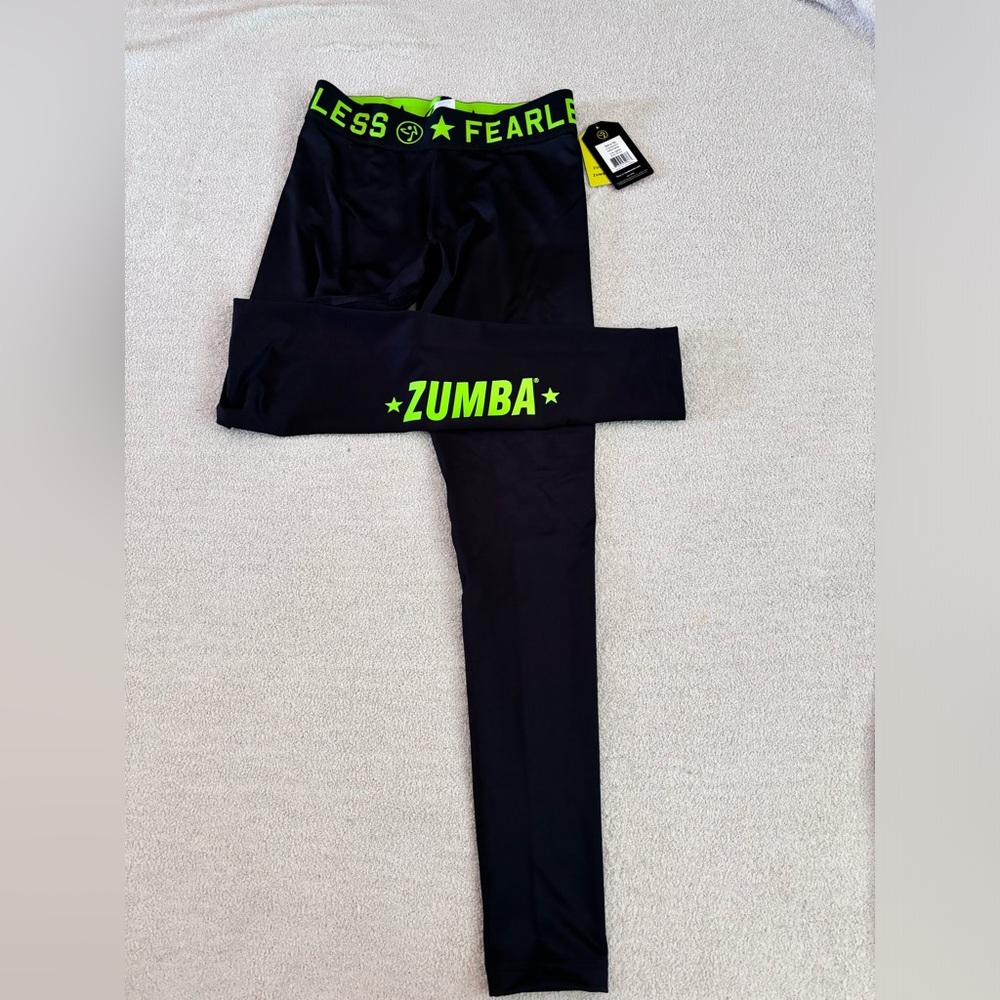 Size S Zumba Fearless black leggings